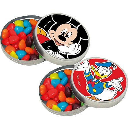 Adesivo Redondo Mickey Mouse c/30 - Regina