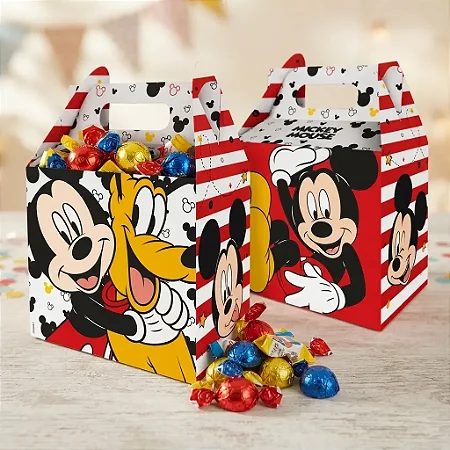 Caixa Surpresa Mickey Mouse C/8 - Regina