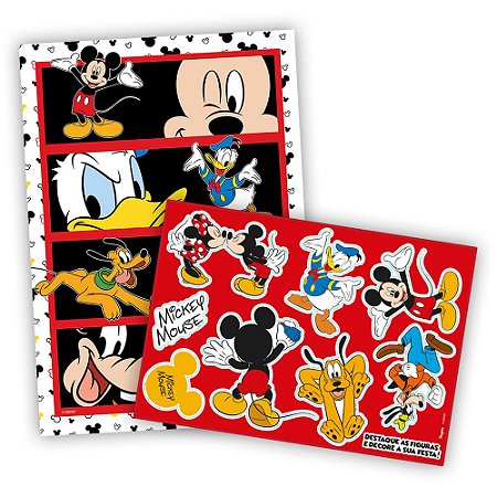 Kit Decorativo Mickey Mouse Regina