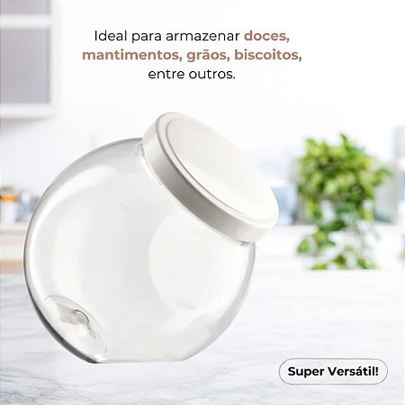 BALEIRO TRADICIONAL 1L TRANSPARENTE - BANDEIRANTE