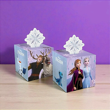 CAIXA SURPRESA DISNEY FROZEN C/4 - REGINA