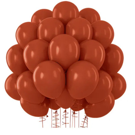 BALAO TERRACOTA 9 POLEGADAS C/50 - HAPPY DAY