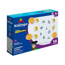 Carimbos Abc Vogais Ilustrado - Xalingo