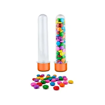 Tubete 13cm Laranja - Plast Qualy