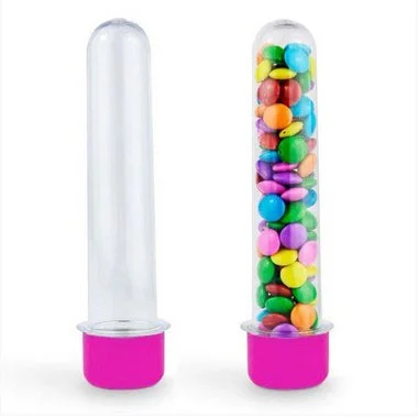 Tubete 13cm Pink c/10 - Plast Qualy