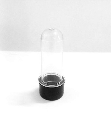 Tubete 8cm Preto c/10 - Plast Qualy