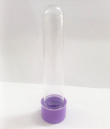 Tubete 13cm Lilás c/10 - Plast Qualy