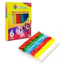 Massinha Modelar C/6 Alcalex