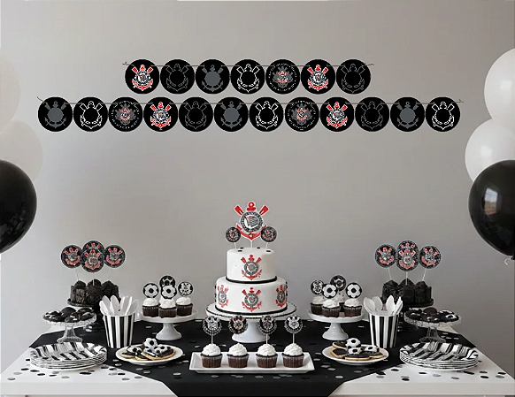 Faixa Decorativa Corinthians 2023 - Festcolor