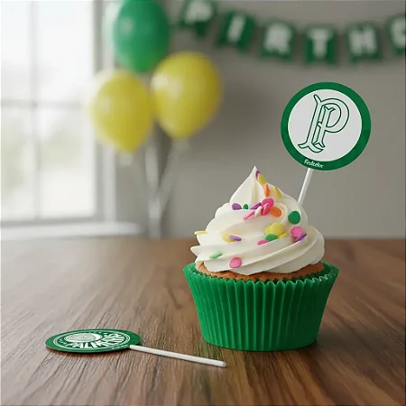 Bandeirinha Doces Palmeiras 2023 c/8 - Festcolor