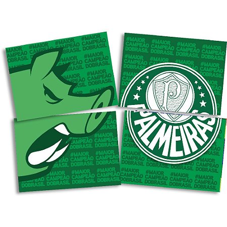 Painel 4 Lâminas Palmeiras 2023 - Festcolor