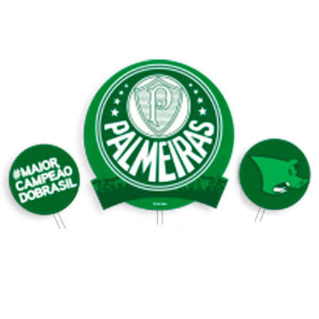 Topo Bolo Palmeiras 2023 - Festcolor