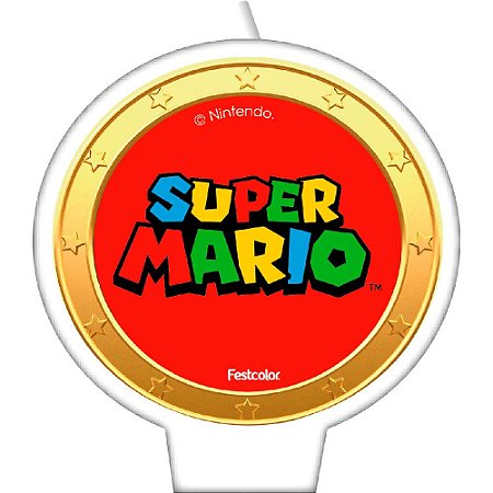 Vela Plana Super Mario - Festcolor