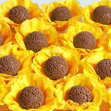 Forminha Happy Seda C/50 Amarelo Canario - Maxifor