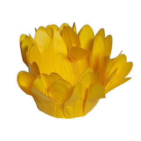 Forminha Madri C/50 Amarelo Vivo - Decora Doces