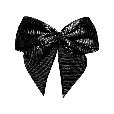 Mini Laco Gordo Preto C/50 - Lacos Marcel