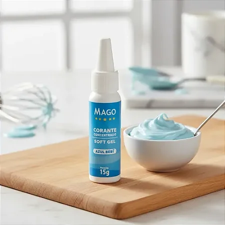 Corante Soft Gel 15G Azul - Mago