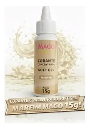 Corante Soft Gel 15G Marfim - Mago