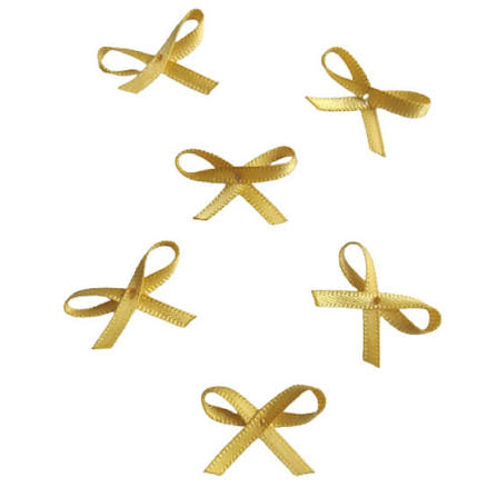 Mini Laco Fino Amarelo C/100 - Lacos Marcela