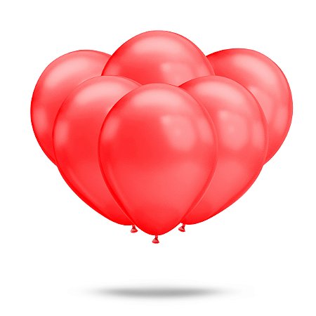 BALAO PLATINO VERMELHO - PIC PIC