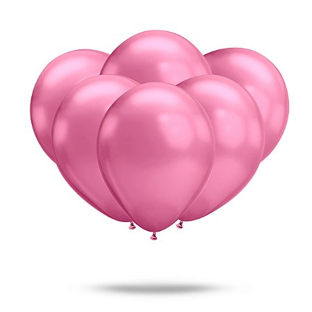 BALAO PINK ALUMINIO - HAPPY DAY