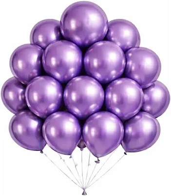BALAO VIOLETA ALUMINIO - HAPPY DAY