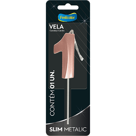 Vela Slim Metallic Rose Gold