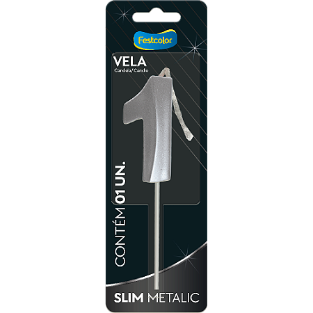 Vela Slim Metallic Prata