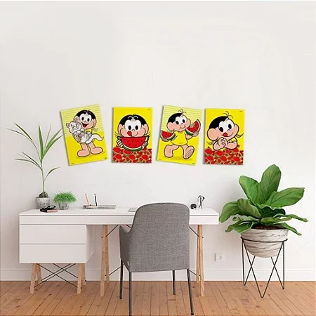 Quadro Decorativo Magali c/4 - Festcolor