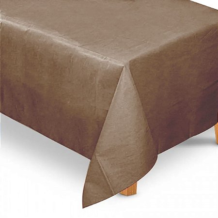 Toalha TNT Lisa 218x138cm Marrom - FASCINACAO