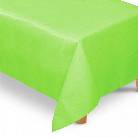 Toalha TNT Lisa 68x68cm Verde Limão com 5 - FASCINACAO