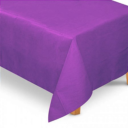 Toalha TNT Lisa 68x68cm Roxa com 5 - Fascinação - FASCINACAO