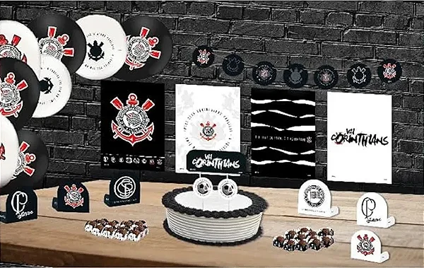 Kit Festa Corinthians 2023 c/62 - Festcolor