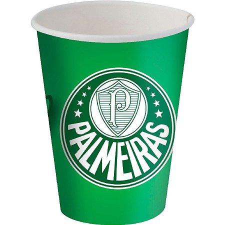 Copo Papel 200ml Palmeiras 2023 C/8 - Festcolor