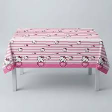 Toalha Mesa Hello Kitty - Festcolor