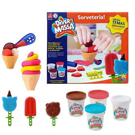 KIT DIVER MASSA SORVETERIA
