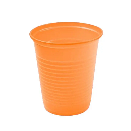 Copo 200ml Laranja com 50