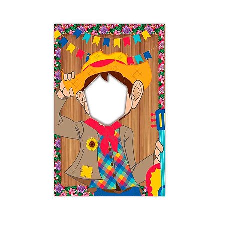 PAINEL FOTO JUNINA DIVERTIDA MENINO
