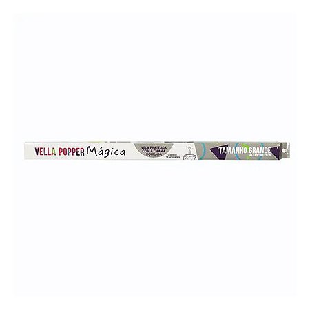 VELA SPARKLERS 60CM PRATA C/5