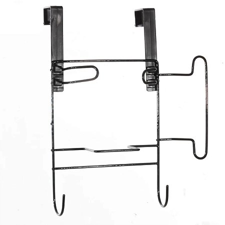 SUPORTE FERRO E TABUA PRETO
