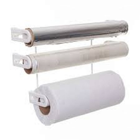 PORTA ROLOS 3X1 BRANCO