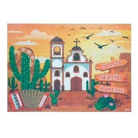PAINEL TNT CENARIO CANGACO