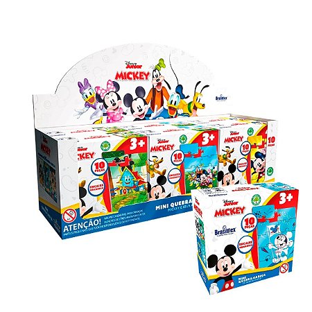 MINI QUEBRA CABECA 10PC MICKEY