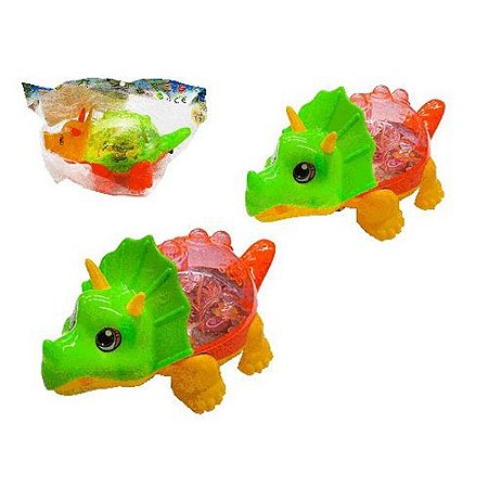 DINOSSAURO 13CM C/LUZ