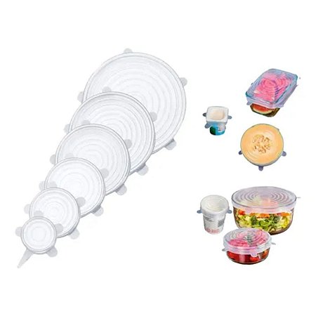 JG TAMPAS SILICONE 6PC