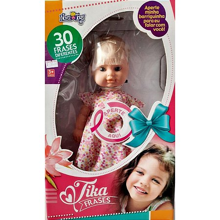 BONECA TIKA FRASES