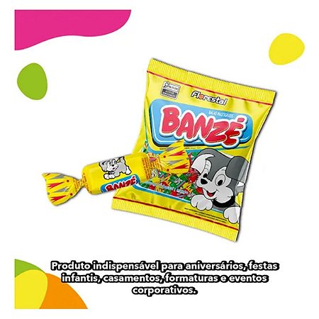 BALA MASTIGAVEL BANZE 500G SORTIDA