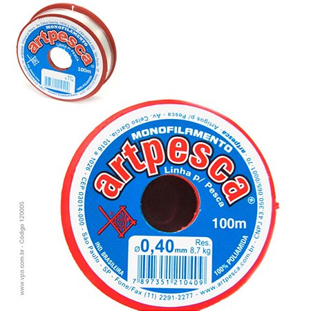 LINHA PESCA 40 BRANCA