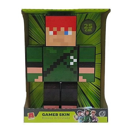 BONECO GAME SKIN 25CM FAMILIA ARQUEIRA