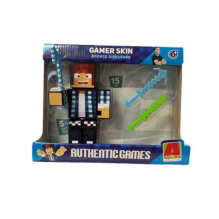 BONECO SKIN 15CM AUTHENTIC GAME